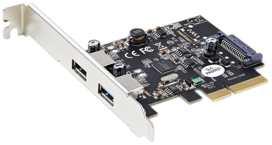 STARTECH - 2 Port USB 3.2 Gen 2 10Gb/s PCI-Ex Card, 2x USB-A