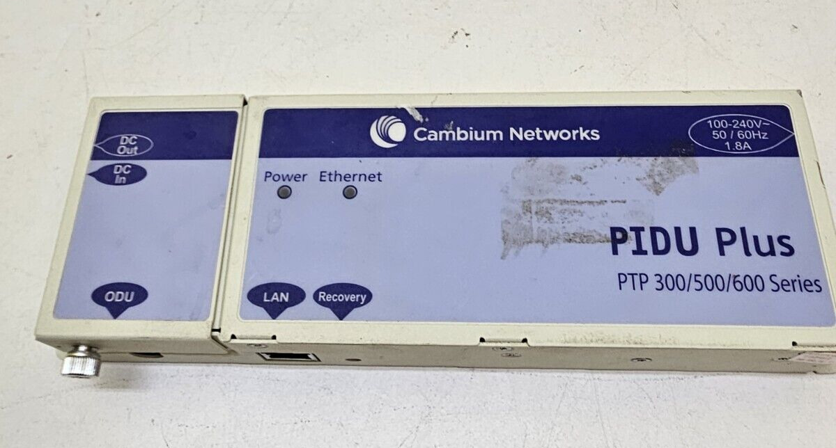 Cambium Networks PIDU PLUS PTP 300/500/600 Series