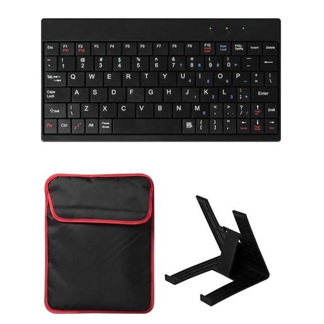10\'\' inch Tablet Sleeve Bag Case With USB 2.0 Ultra Mini Keyboard & Tablet Stand