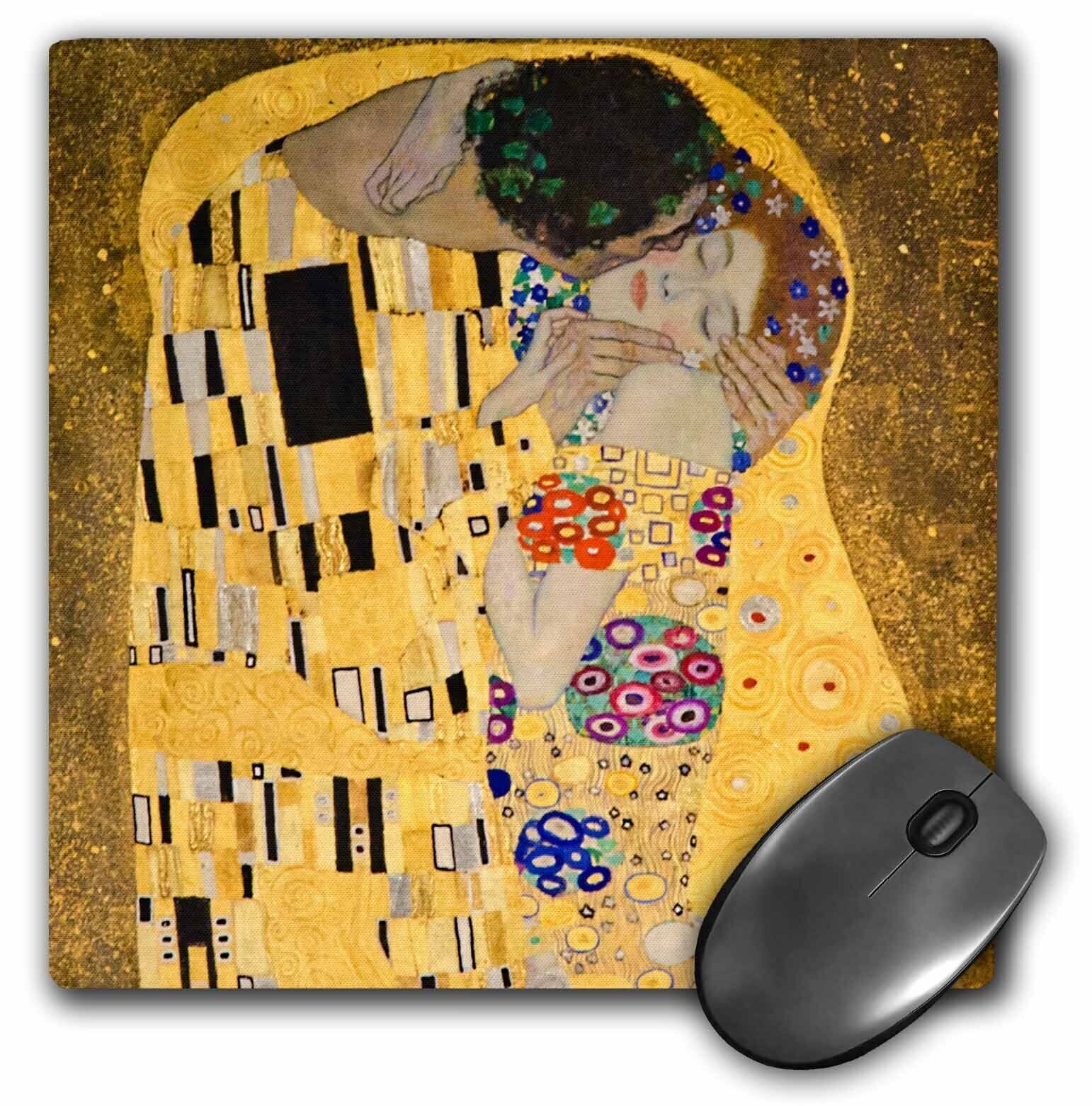 3dRose The Kiss c 1907 by Gustav Klimt - romantic lovers embrace - romance - gol