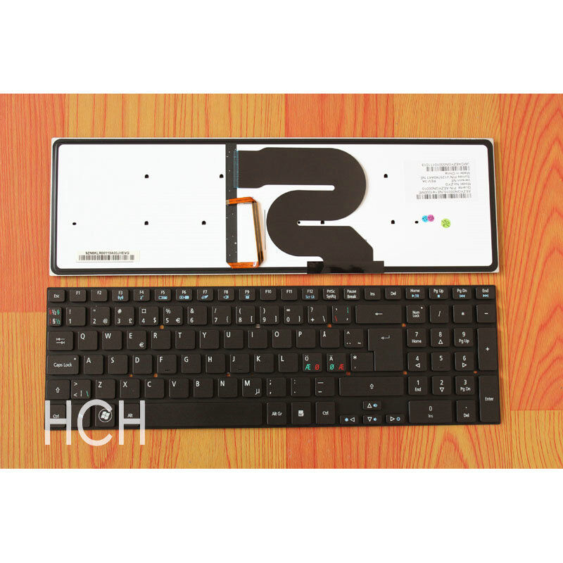 NEW Swedish Finnish Norsk Nordic for Acer Aspire 5951 5951G 8951 8951G KEYBOARD