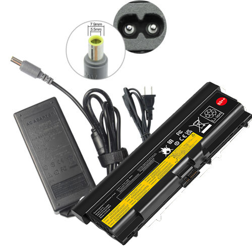 Battery+Charger for Lenovo Thinkpad T410 T420 T510 T520 SL410 SL510 Power Supply