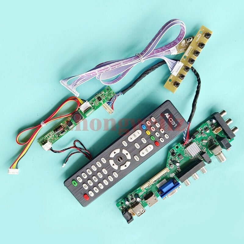 For LTM230HP06 30Pin-LVDS Panel USB AV HDMI 1920x1080 DVB-T2/C Driver Board Kit
