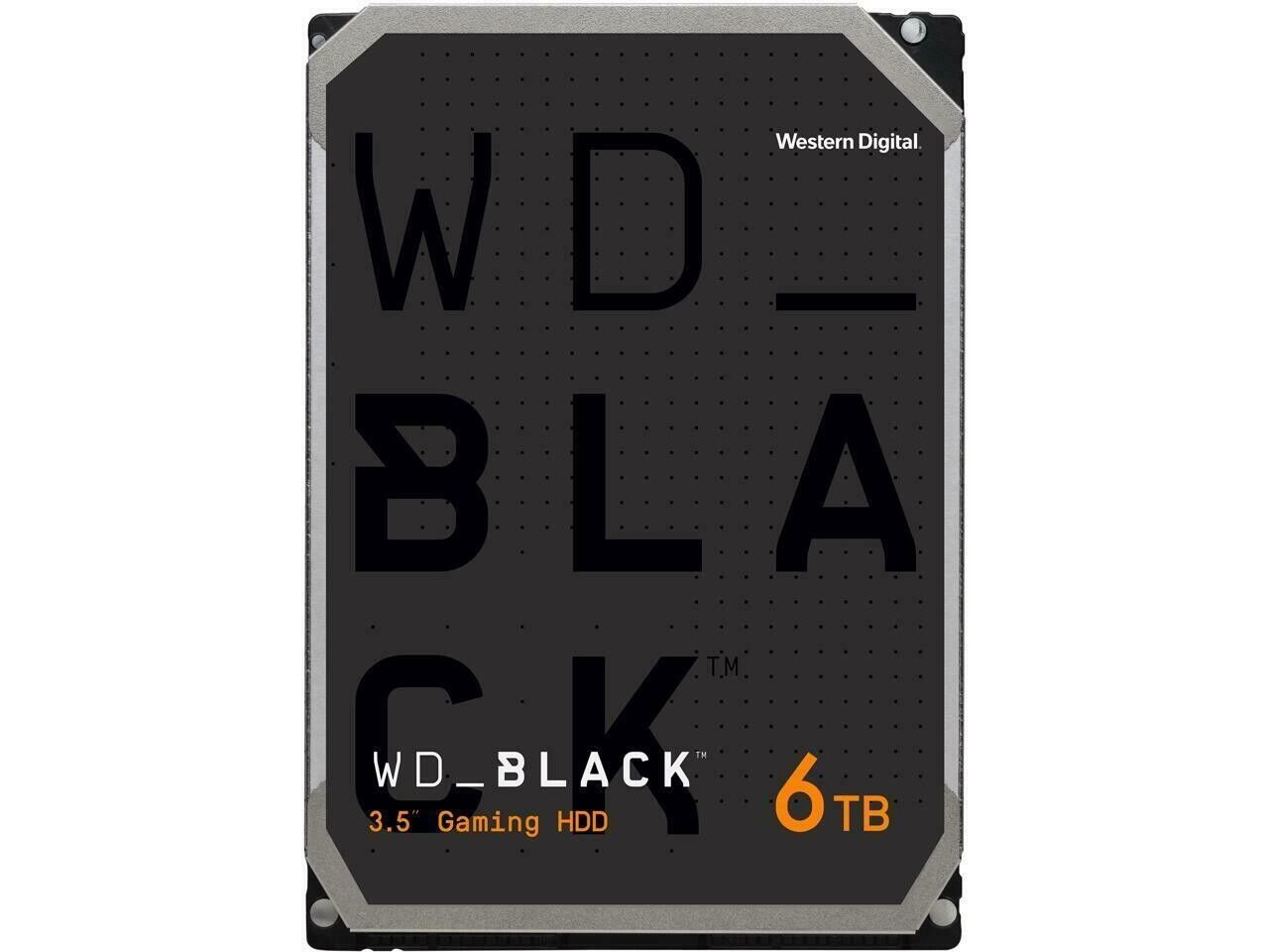 *New Unopened* Western Digital WD Black HDD WD6003FZBX 6TB w/ 256MB Cache 6Gb/s