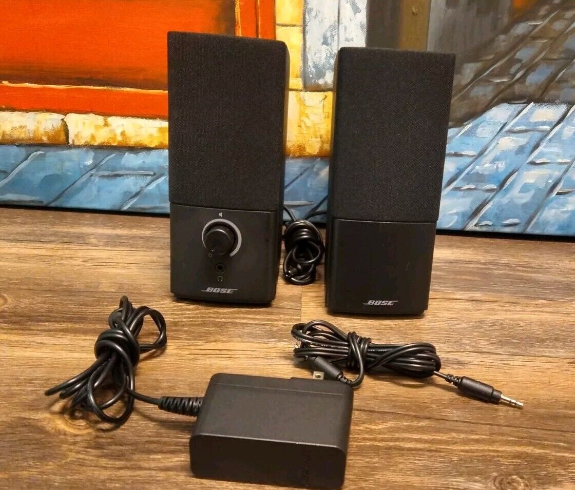 Bose Companion 2 Series III 3 Multimedia Speakers w Power Supply (Free shipping)