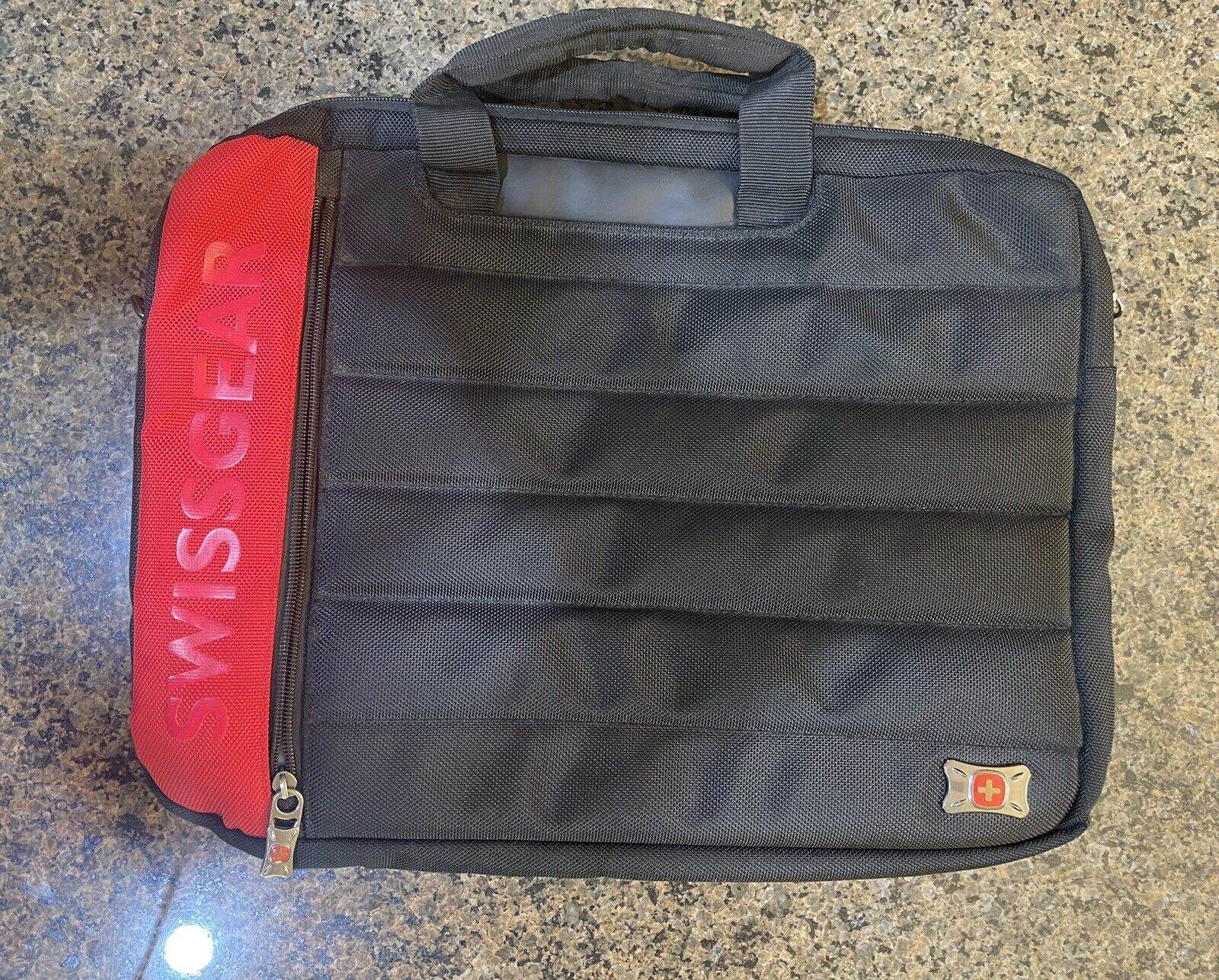 SwissGear By Wenger. Black And Red Padded Computer Bag. Great Condition