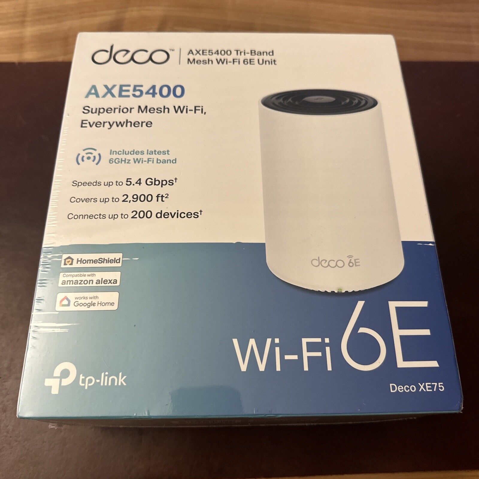 TP-Link Deco AXE5400 Tri-Band WiFi 6E Mesh Router System (Deco XE75)  SEALED