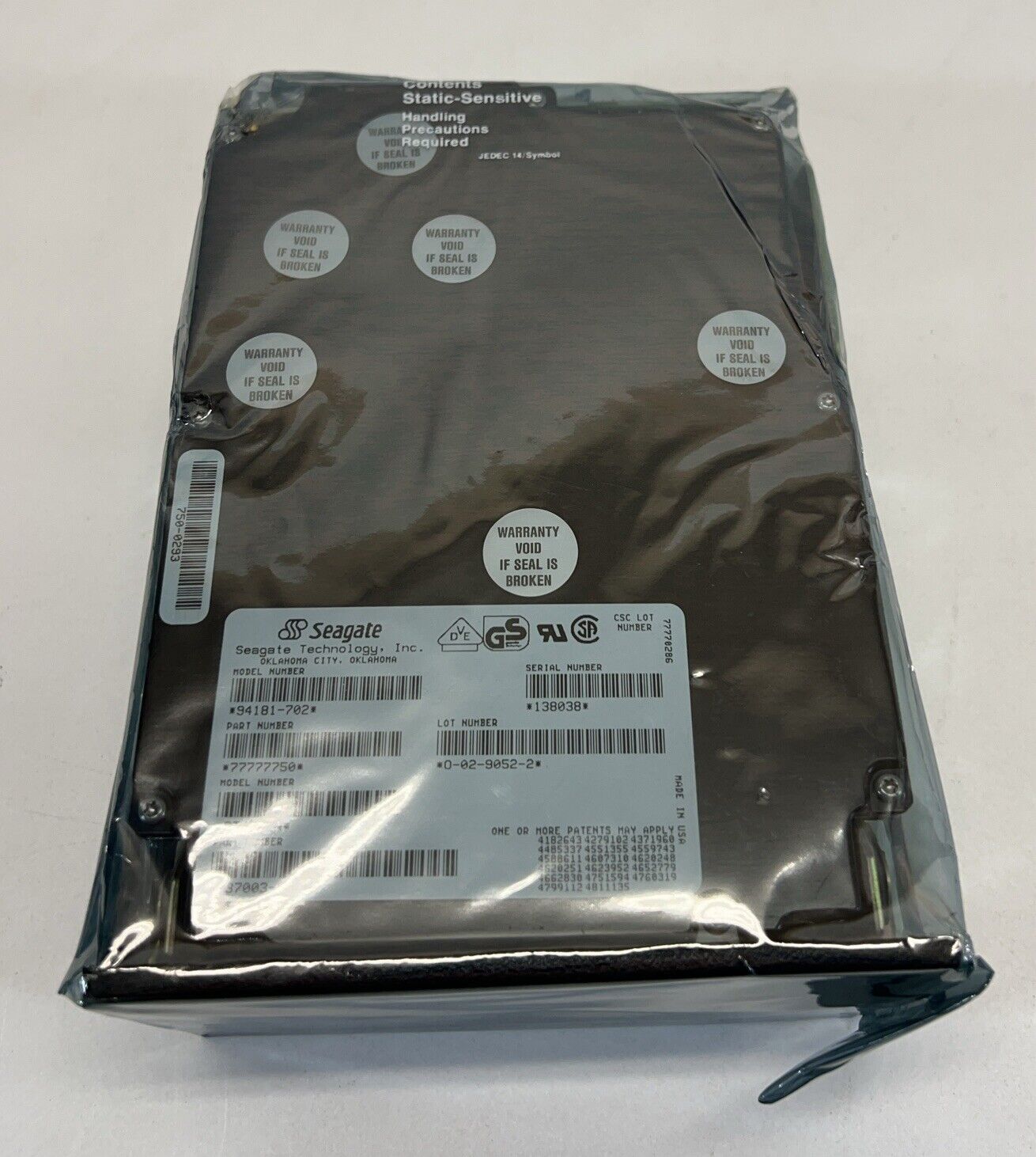 BRAND NEW NOS SEAGATE ST4702N HDD HARD DISC DRIVE