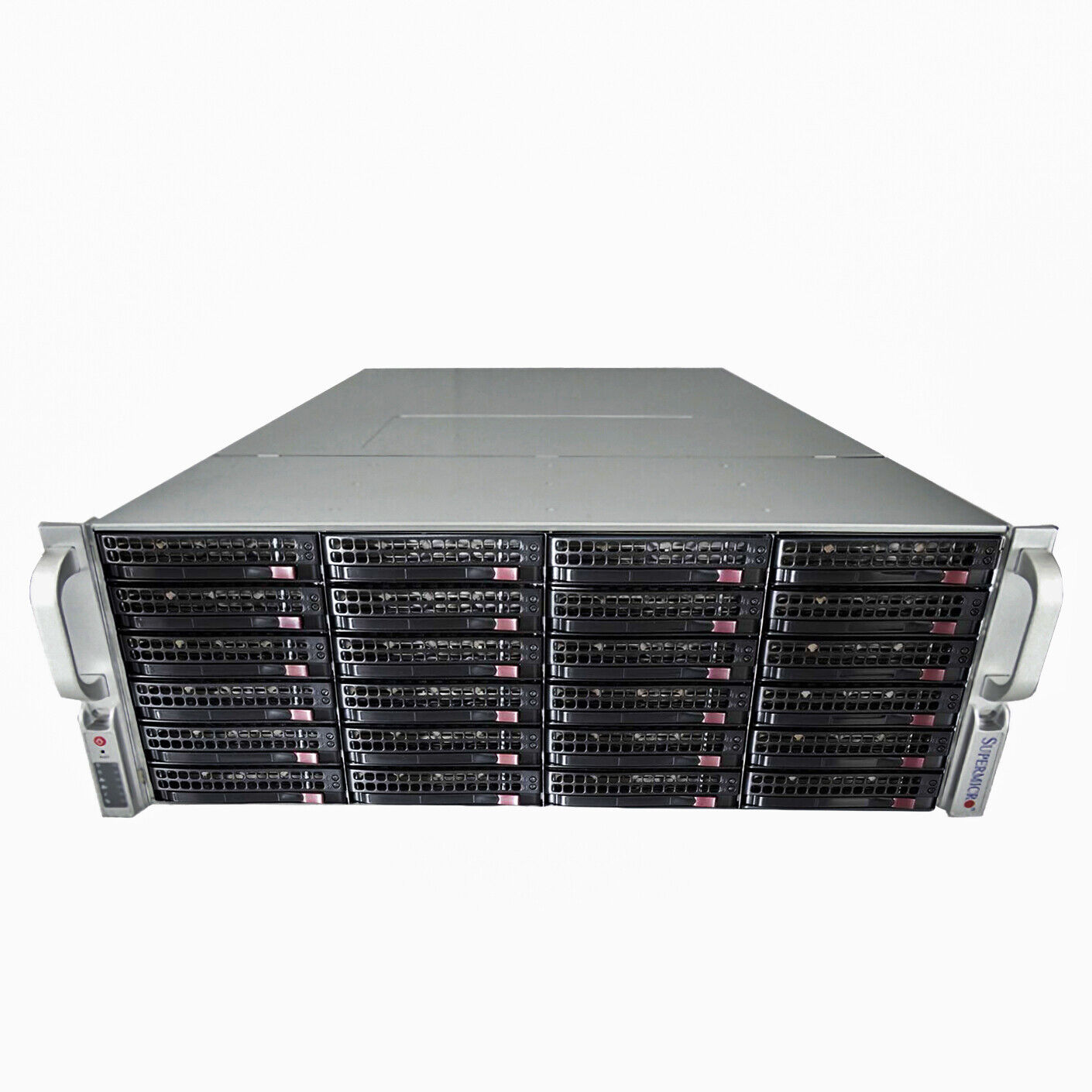 4U ZFS TruNAS Storage Server 24 Cores 64GB Trays IT Mode 4x 10GbE SQ PS Rails