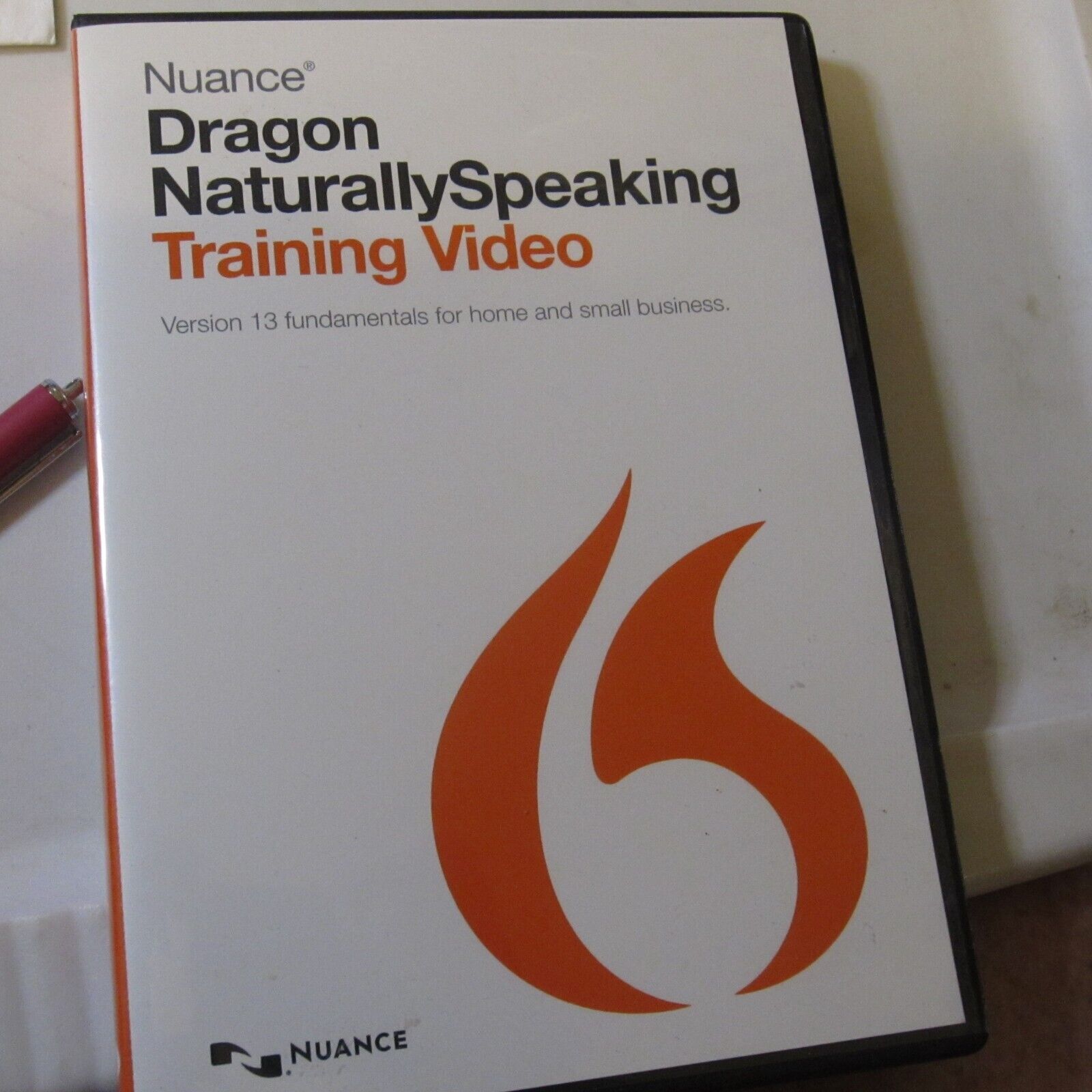 Nuance Dragon Naturally Speaking Premium 13 TRAINING 3 DVDS +DIG DOWNLOAD DISC