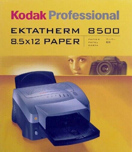 KODAK | EKTATHERM XTRALIFE 8500 8.5X12 PAPER ✪NEW✪ 8254989 2X50 RARE PHOTO 100