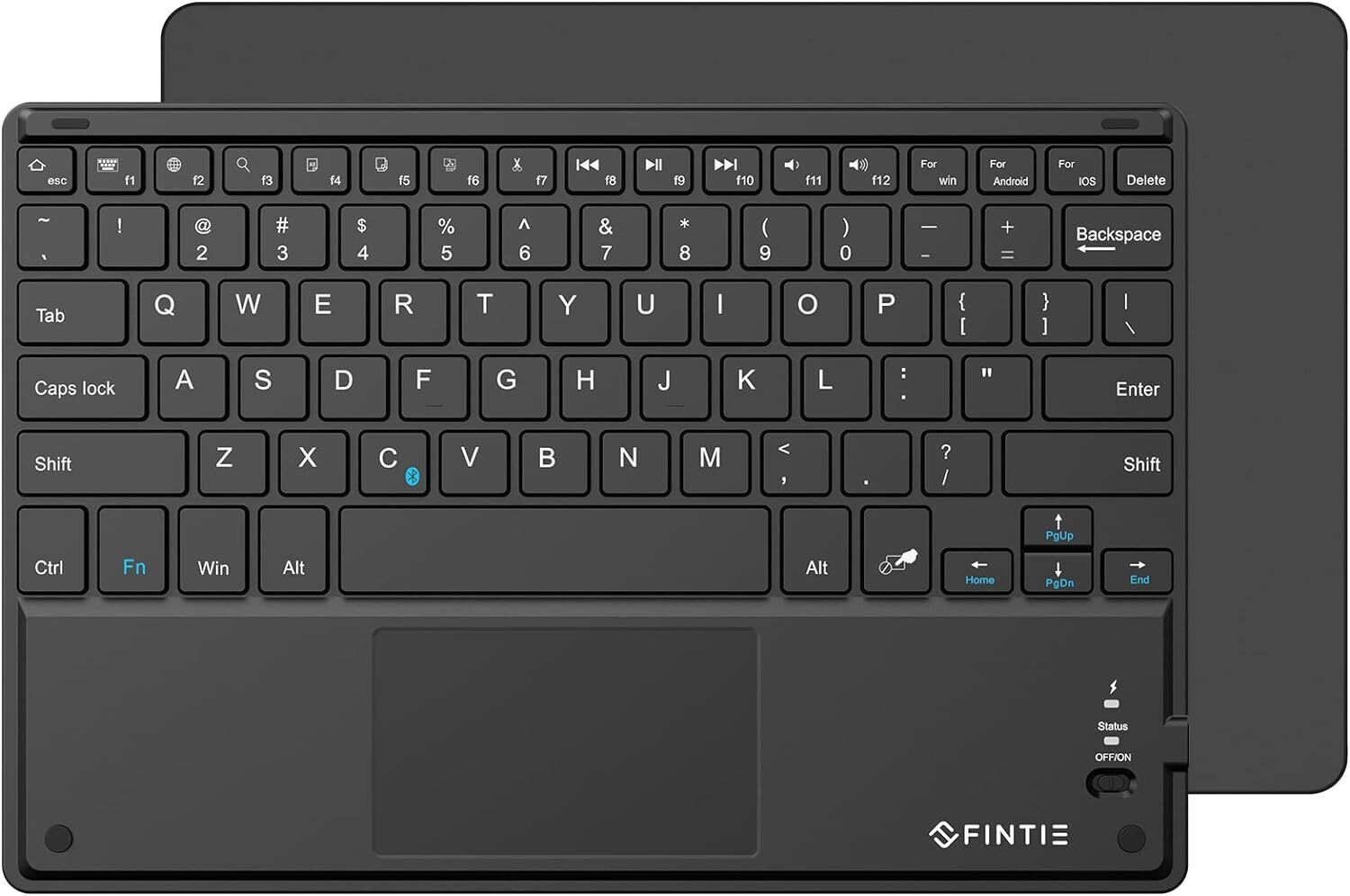 11 inch Ultrathin 4mm Wireless Bluetooth Keyboard Built-in Multi-Touch Touchpad