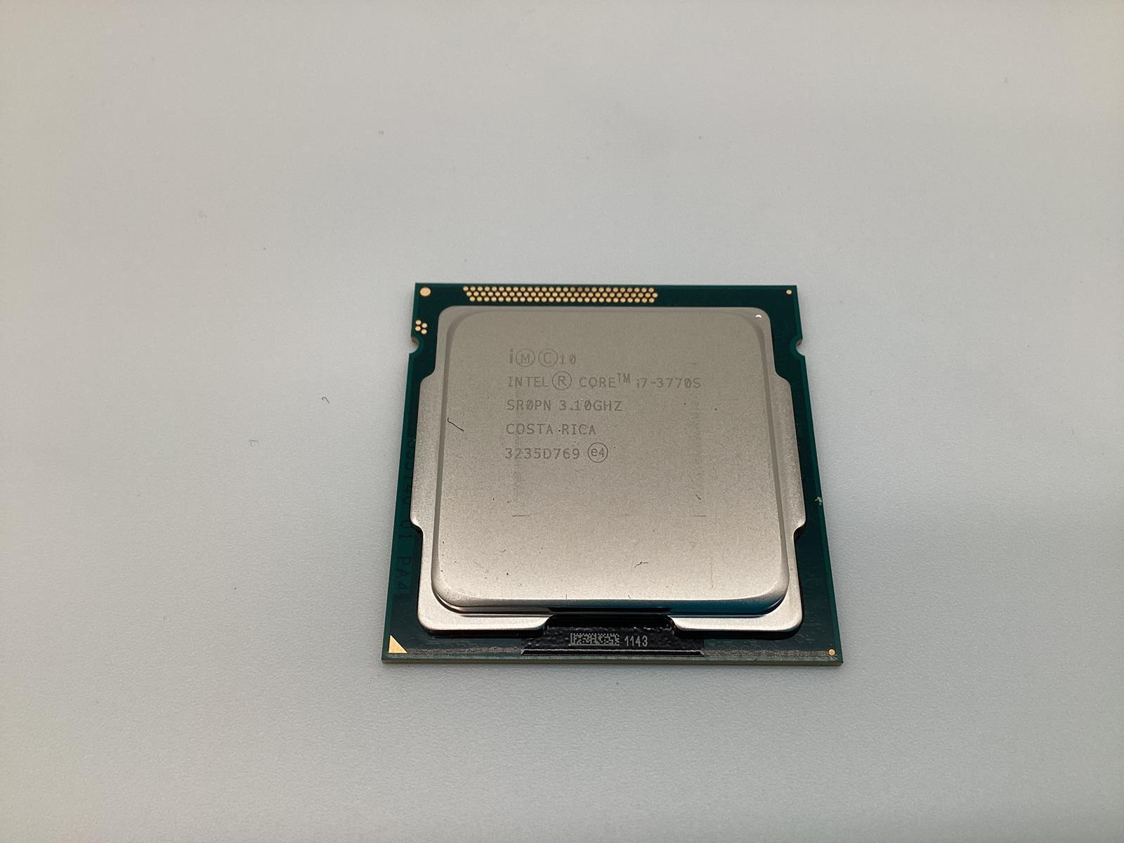 Intel i7-3770S CPU 3.10GHz