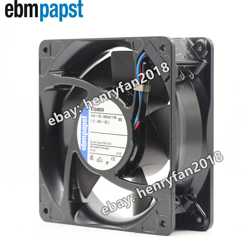 4184NXH Ebmpapst Fan Axial Fan 24VDC 11W 0.46A 120*120*38mm Cooling Fan