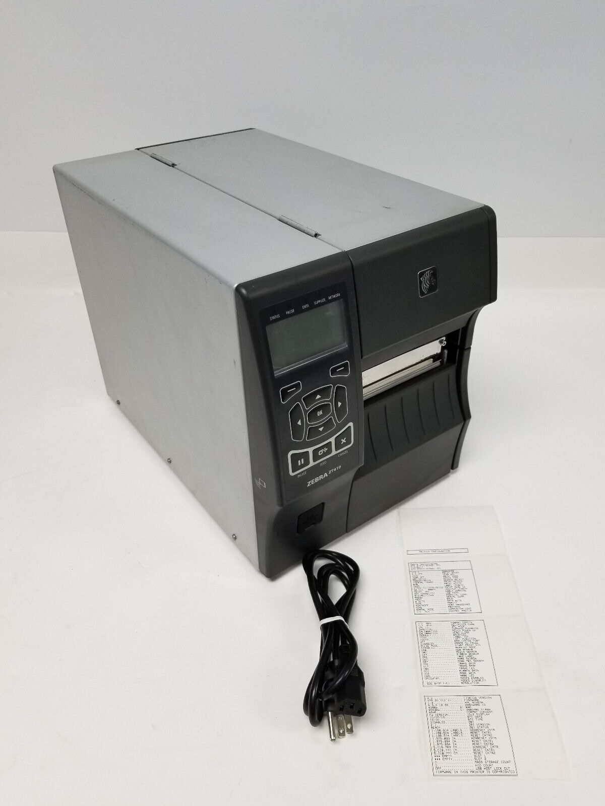 Zebra ZT410 Thermal Label Printer Bluetooth, RFID, USB, Ethernet (Roller Worn)