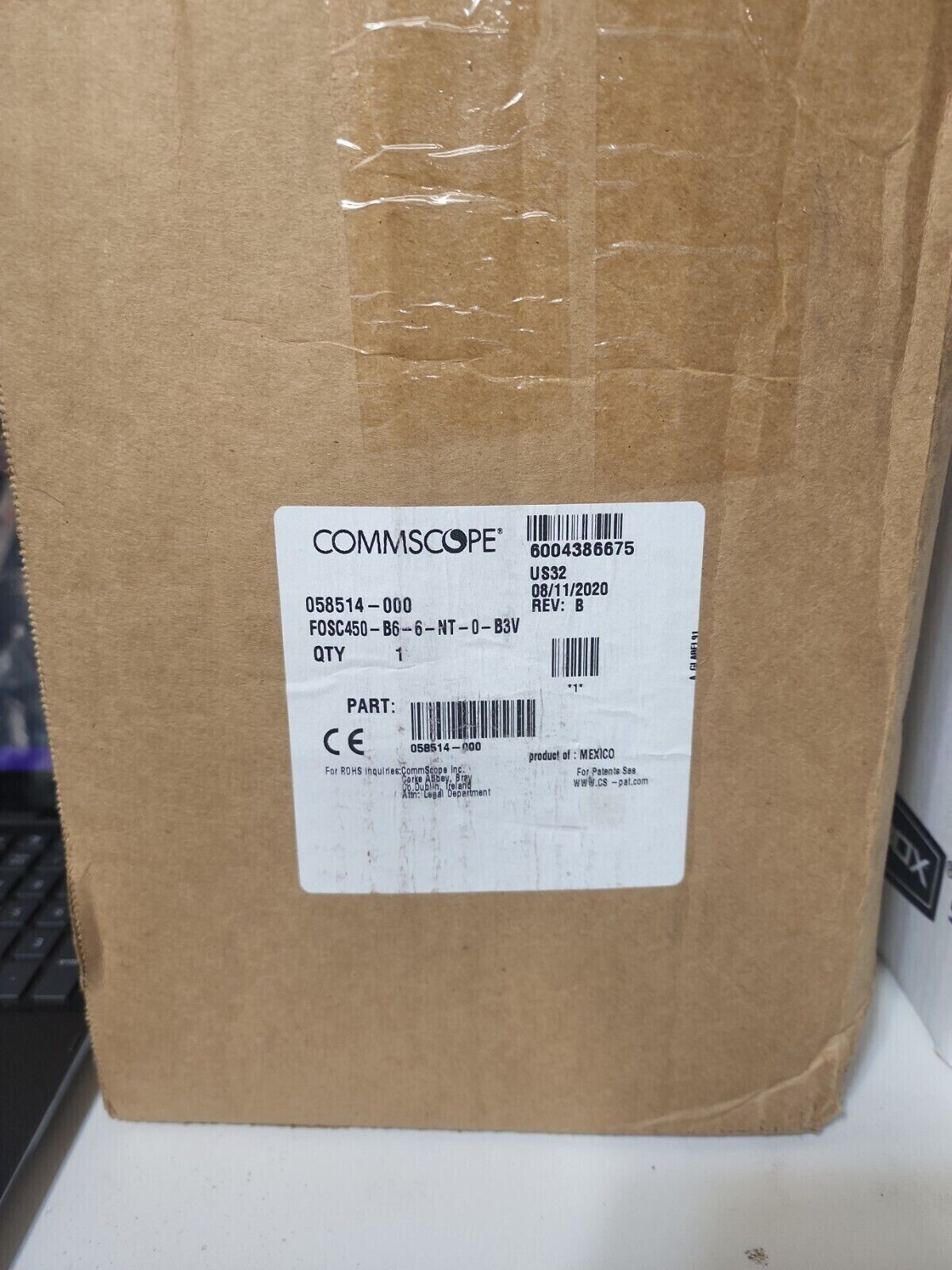 NEW Commscope FOSC 450 D6 Fiber Optic Splice Closure. NEW