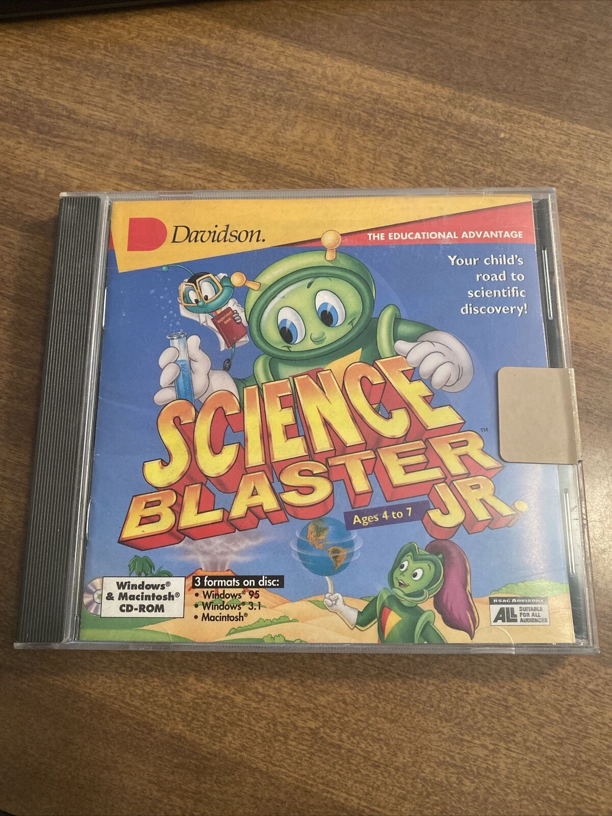 Science Blaster Jr.-windows with manual