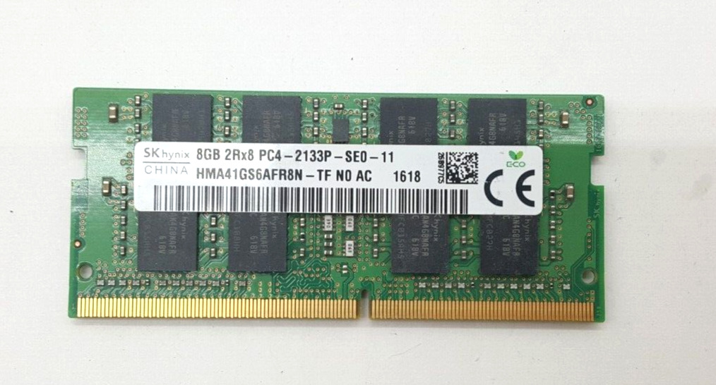SK Hynix 8GB 2Rx8 PC4-2133P-SE0-10 Laptop Ram Memory SODIMM HMA41GS6AFR8N-TF