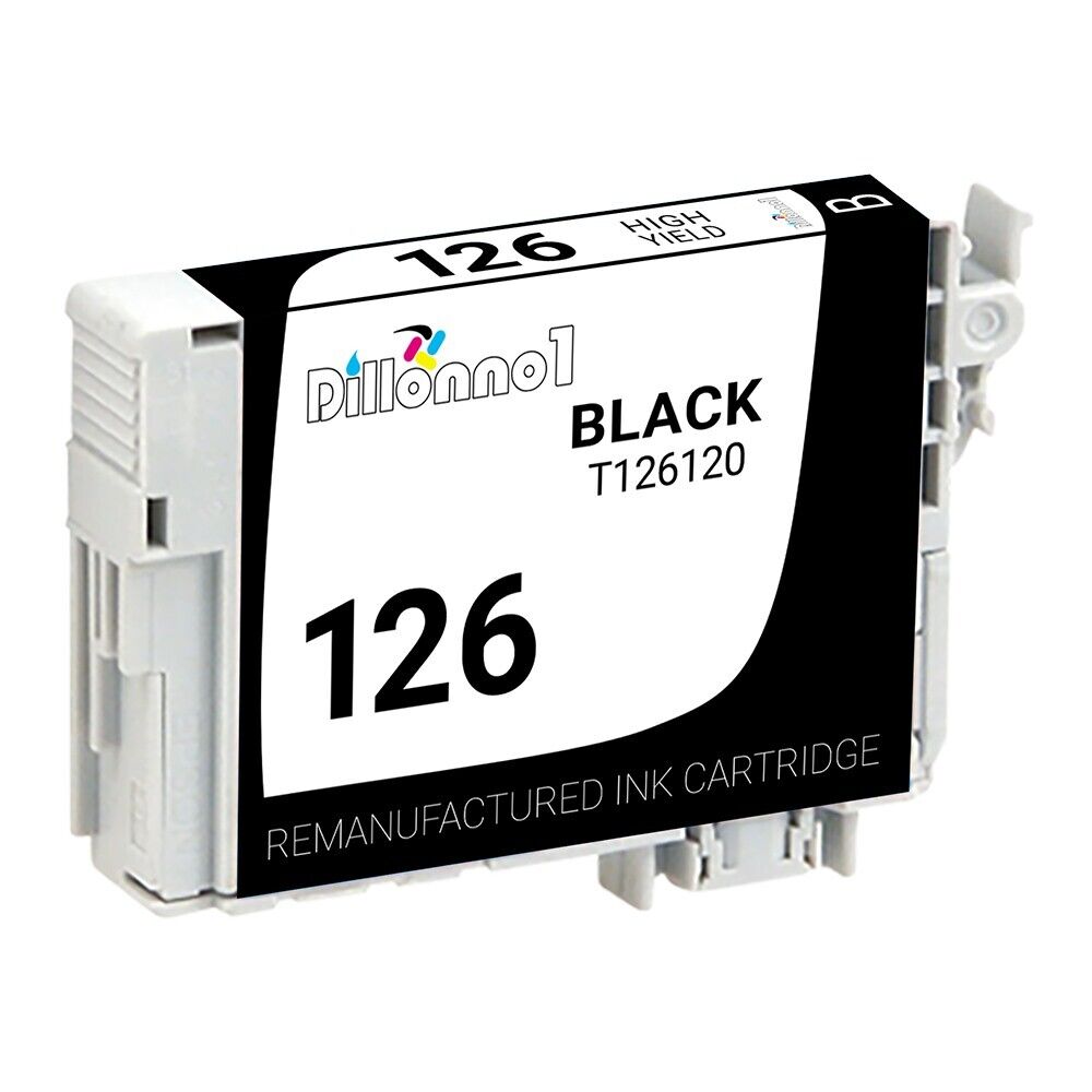  For Epson 126 T126XL Ink Cartridge WorkForce 435 520 545 60 630 633 635 645