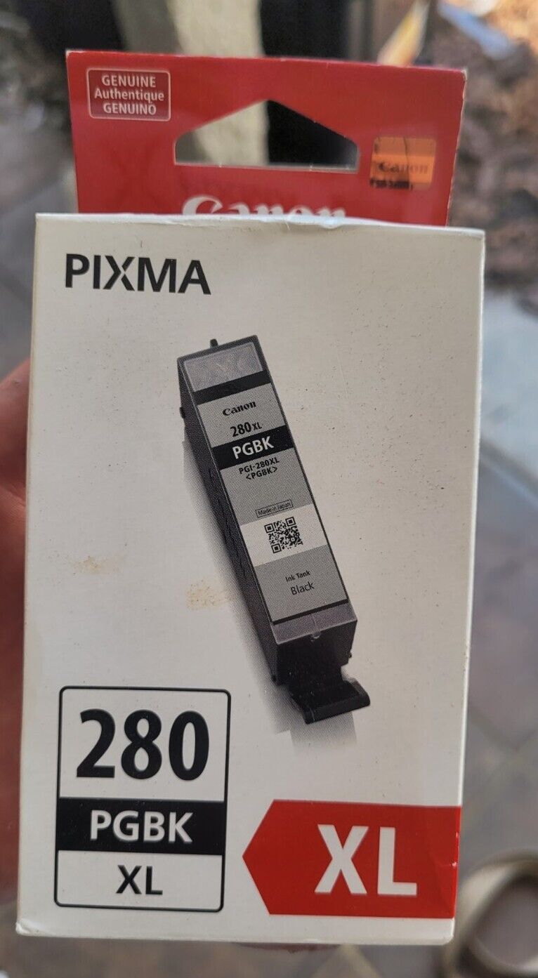 Genuine Canon 280XL Black High-Yield Ink Cartridge PGI-280XL 2021C001 PIXMA NIB
