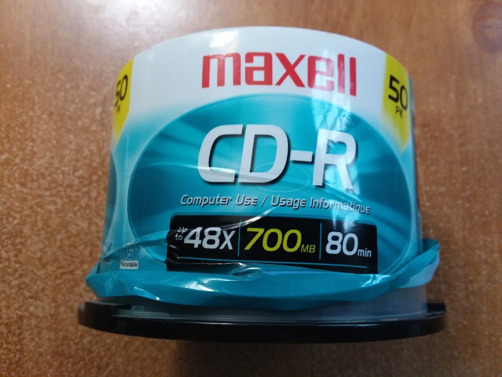 Maxell CD-R 48X 700 MB 80 min New 28pcs