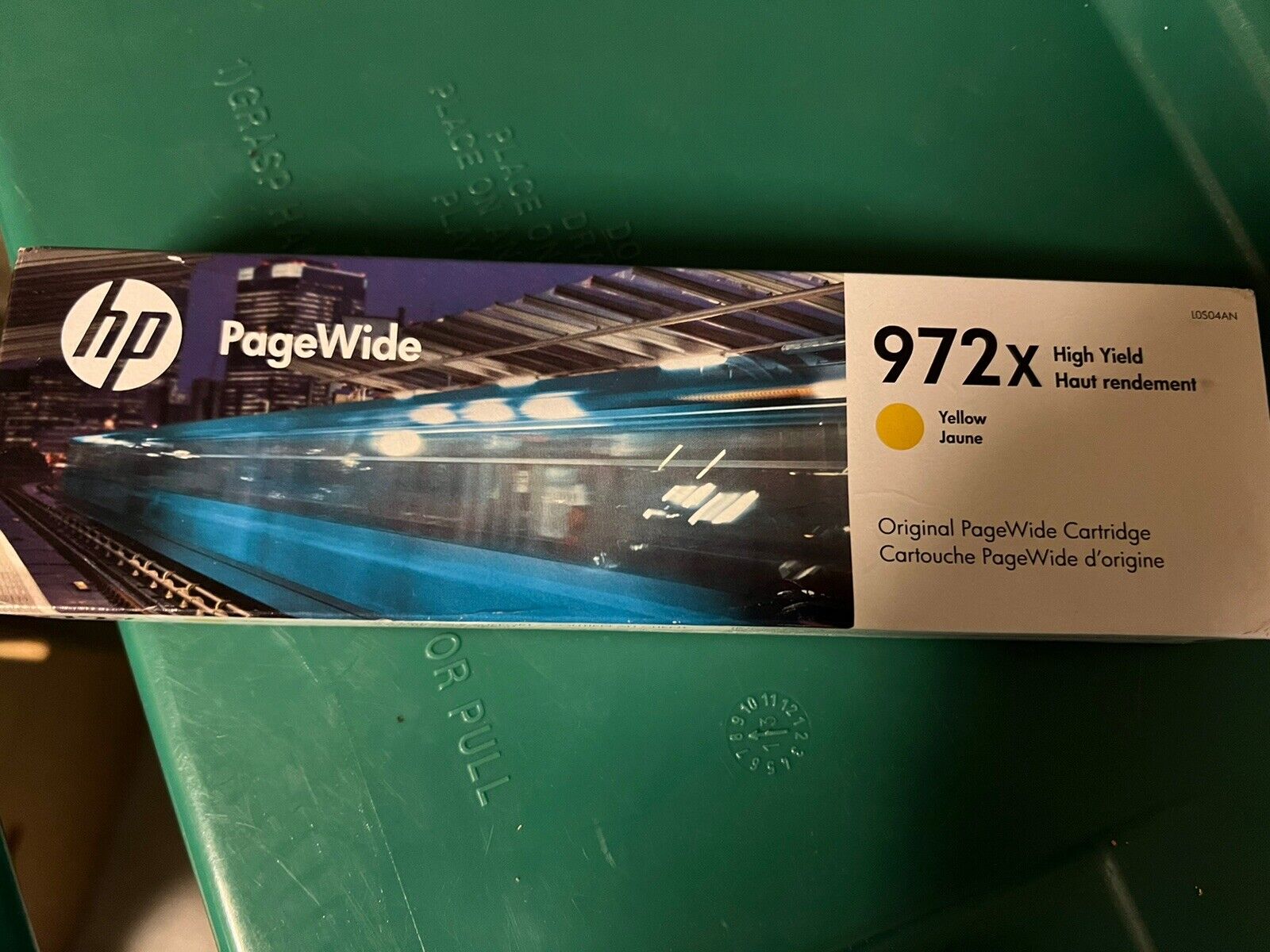 GENUINE HP 972X High Yield Yellow PageWide  SEALED
