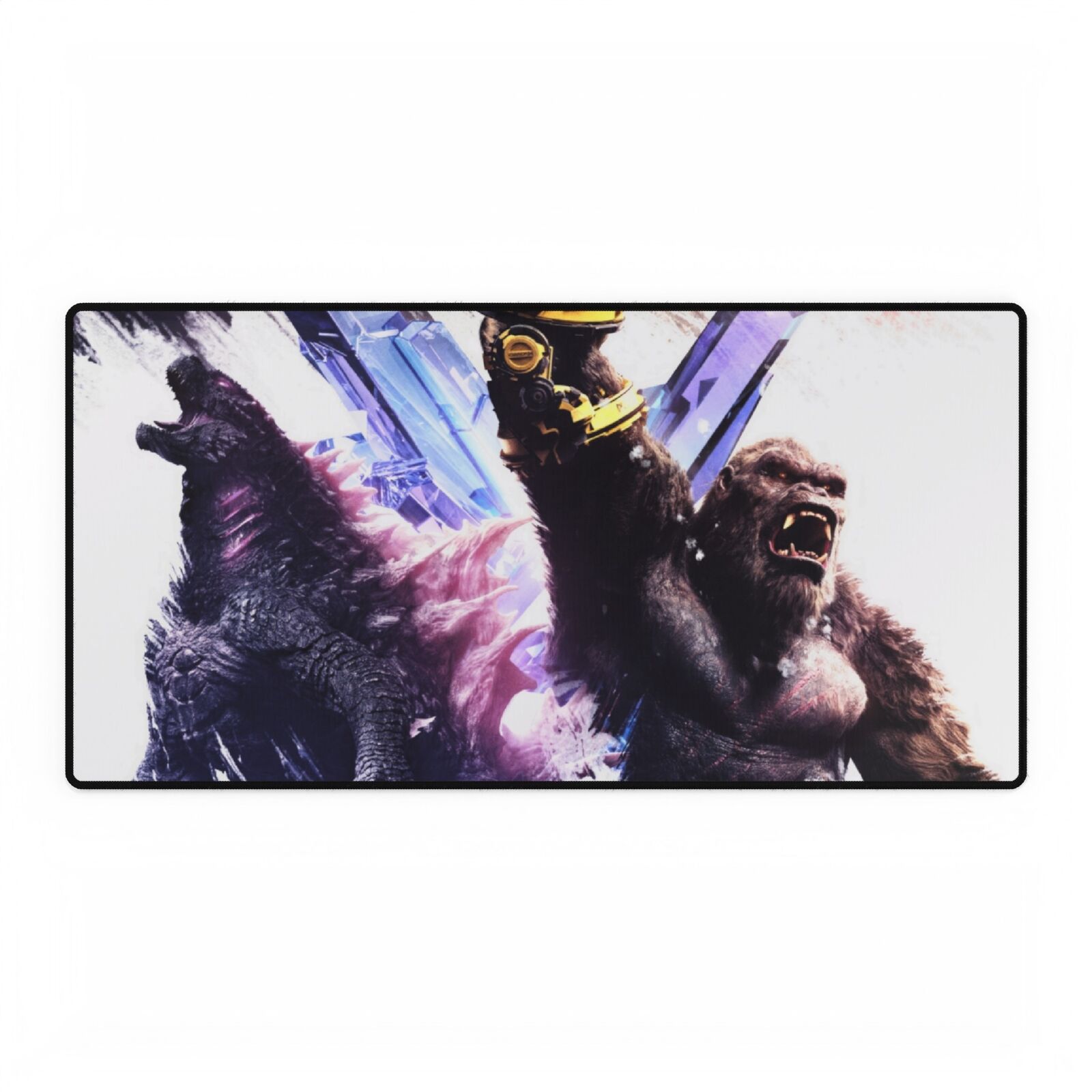 Godzilla X Kong Movie High Definition PC PS Video Game Desk Mat Mousepad