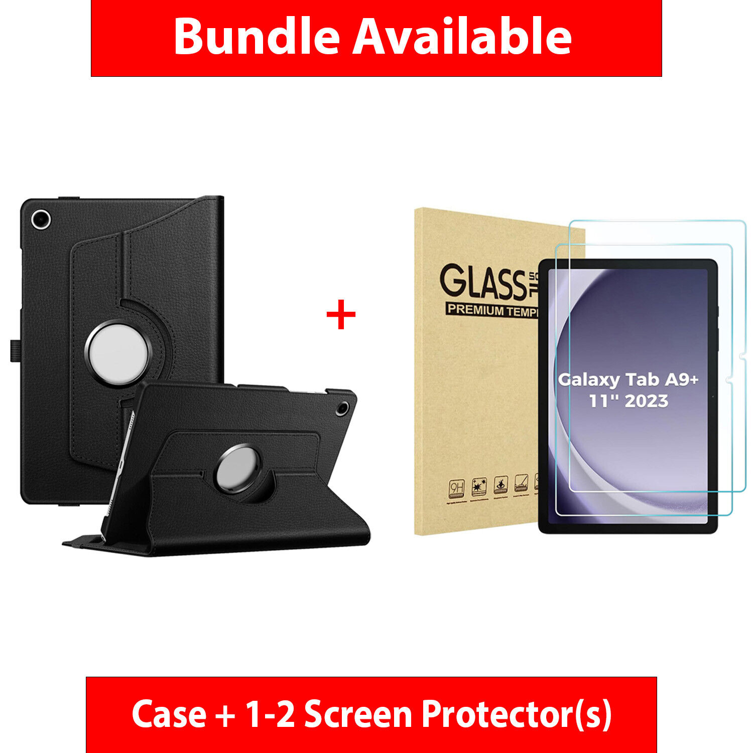 360-Degree Stand Full Protective Case Cover For Samsung Galaxy Tab A9 Plus 2023