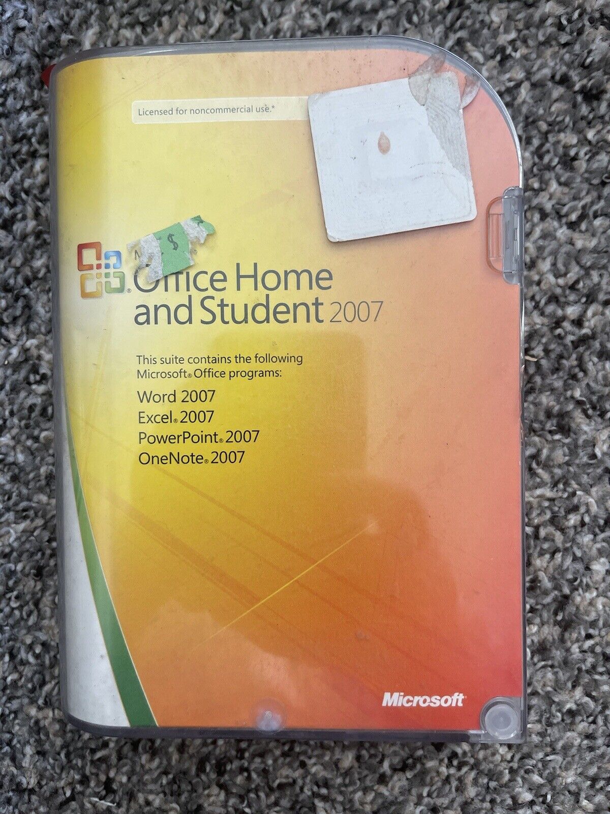 Microsoft Office Home and Student 2007 w/ Product Key, Genuine Retail, TESTED
