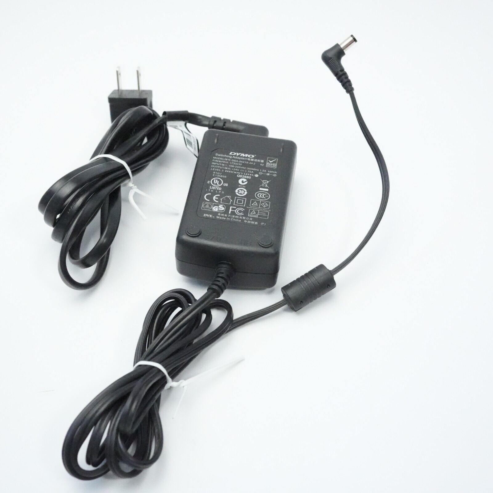 Genuine DYMO Switching Power Adapter 1738545 DSA-96PFB-24 2 for Labelwriter 4XL