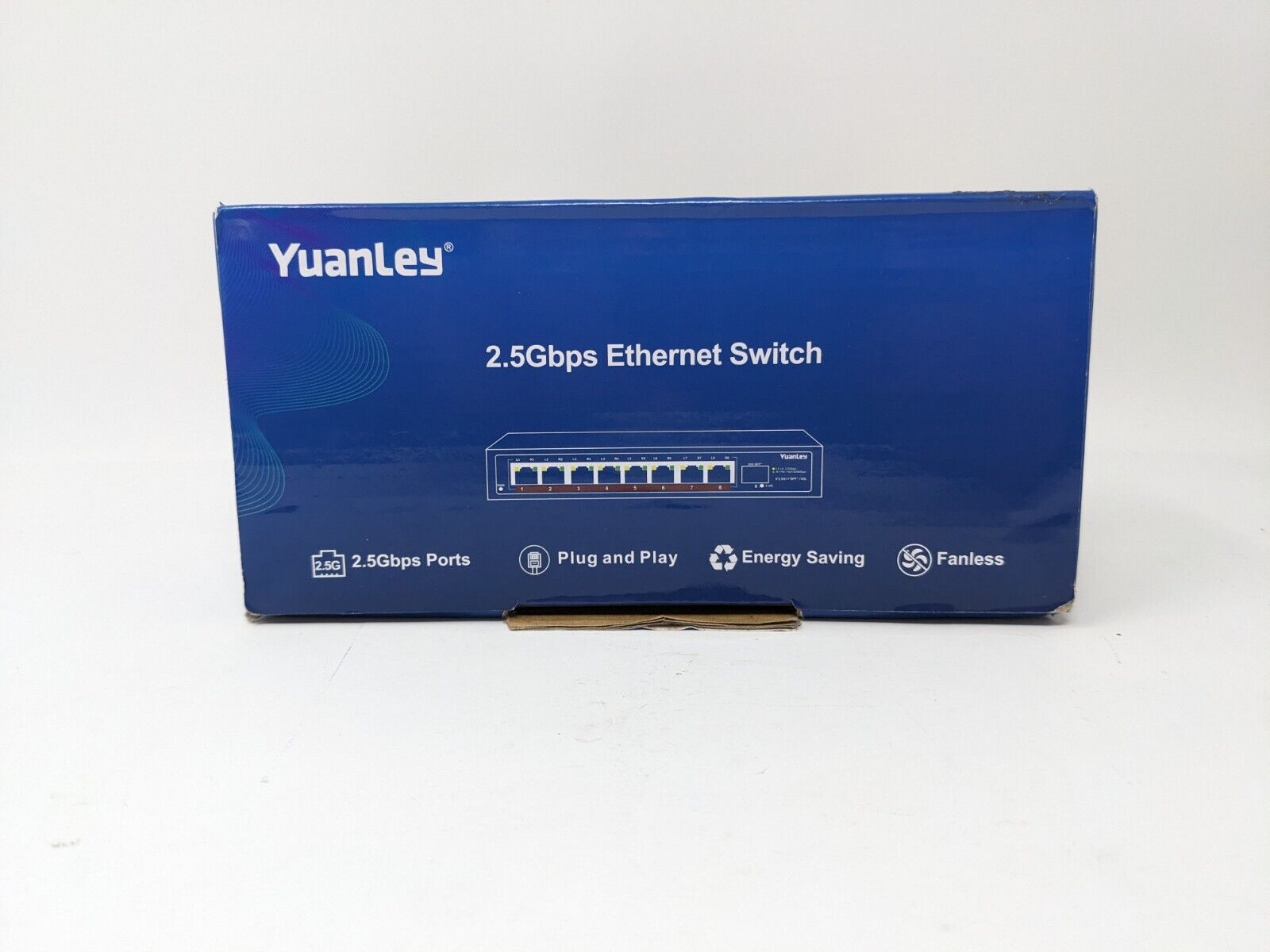 Yuanley 8 Port 2.5gbps Ethernet Switch YS25-801