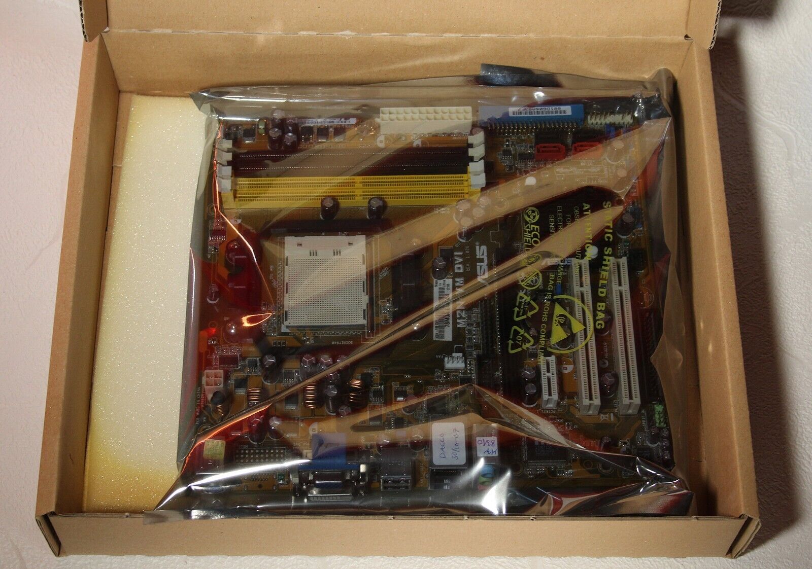 Factory Refurbished ASUS M2N-VM DVI Socket AM2+ GeForce 7050PV mATX Motherboard