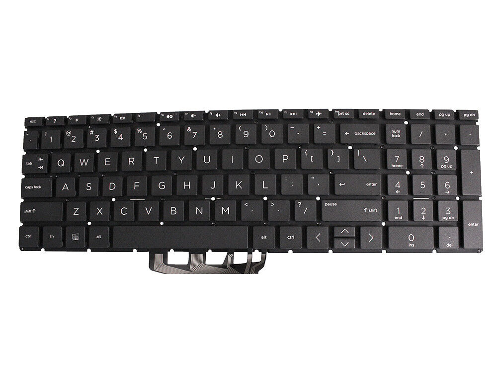 New For HP 17-by0073cl 17-by0081cl 17-by0082cl 17-by0083cl Laptop Keyboard Black