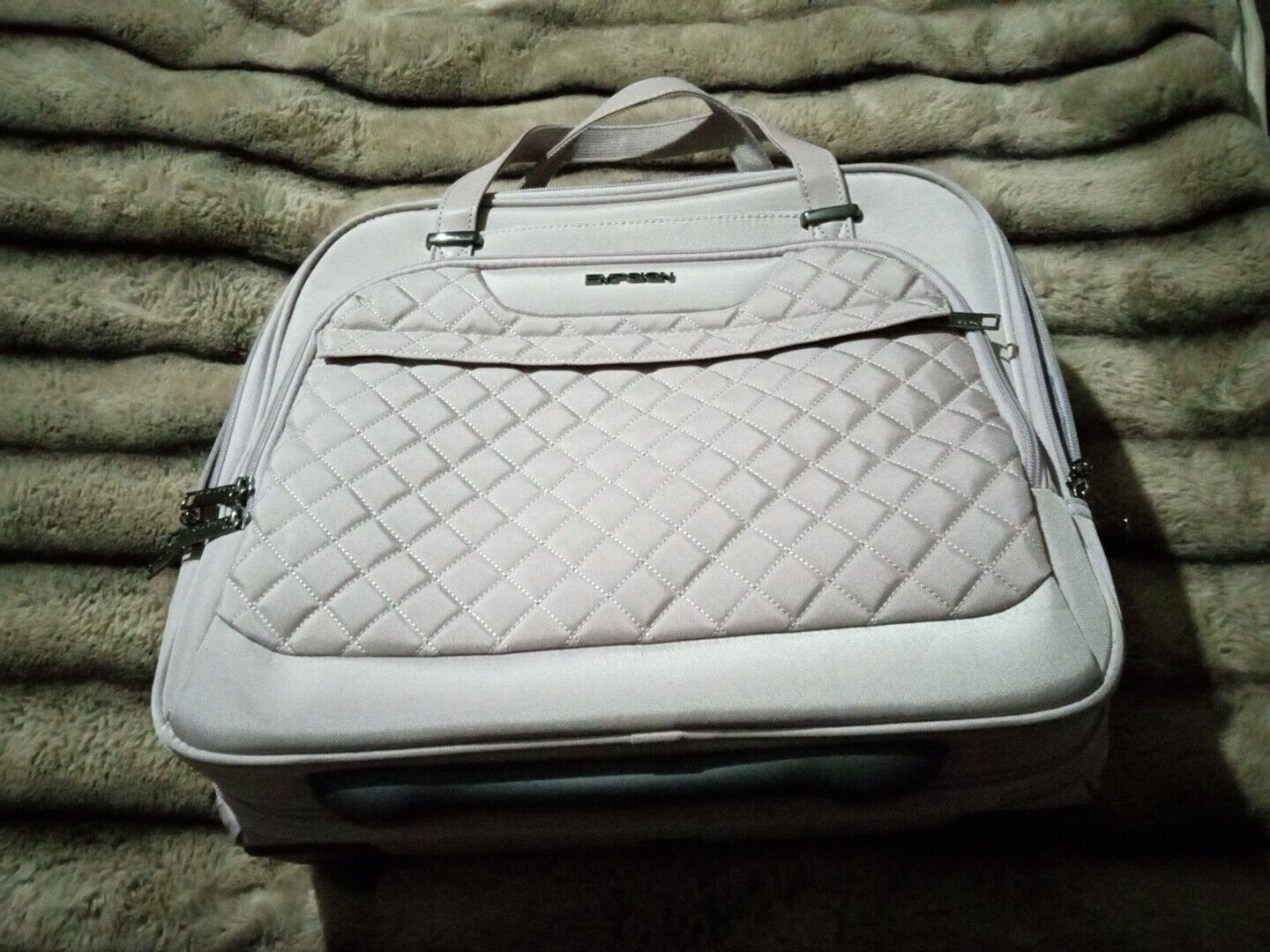 EMPSIGN Rolling Laptop Bag for Women W/Wheels - Briefcase RFID BLOCKING SLOTS