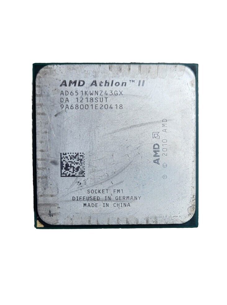 🇺🇸 AMD Athlon II X4 651K 3 GHz Quad-Core Processor (AD651KWNGXBOX) Socket FM1 