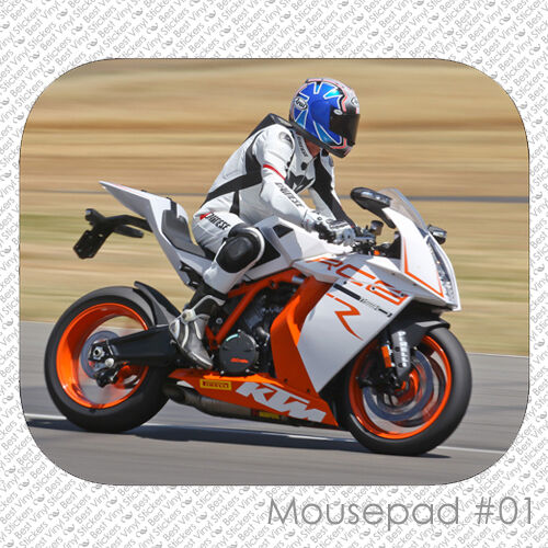 MOTORCYCLE CUSTOM MOUSE PAD SPORT BIKE FRIENDS MOUSEPAD  (MM-02)