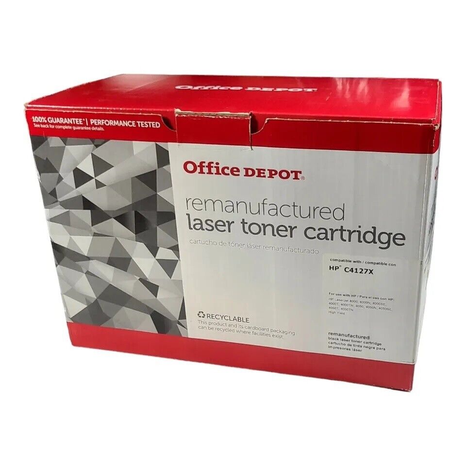 Office Depot® Black High Yield Toner Cartridge Replacement For HP 27X C4127X