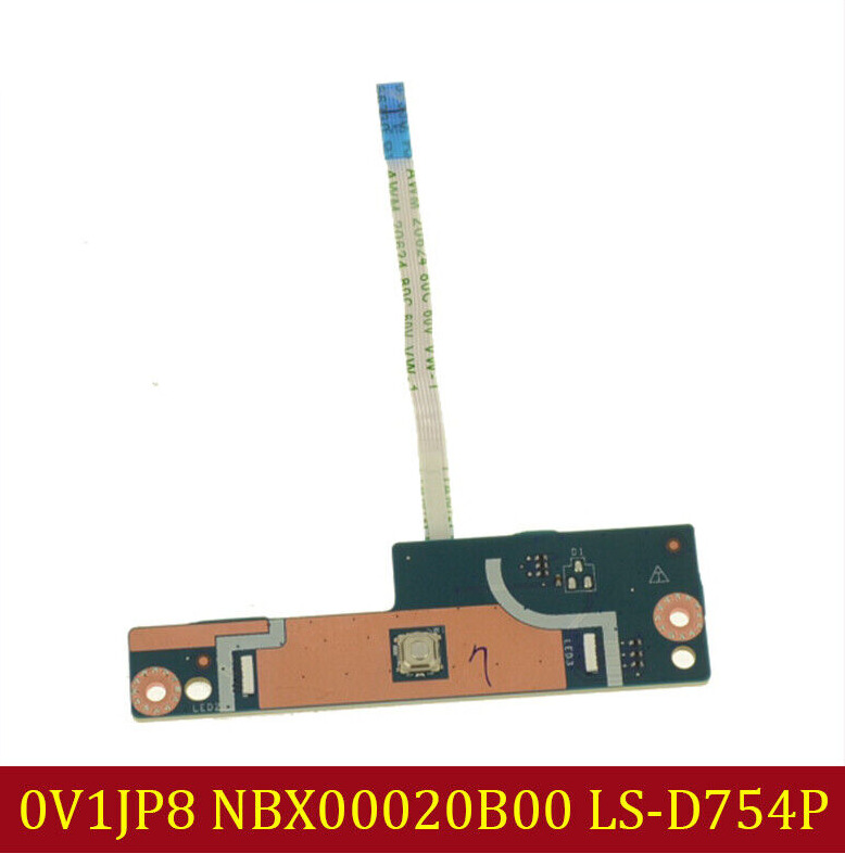 0V1JP8 NBX00020B00 FOR DELL Alienware 17 R4 LS-D754P Power Button Circuit Board