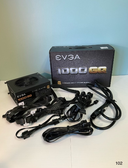 EVGA 1000 GQ 80+ GOLD Power Supply in Original Box (See Description)