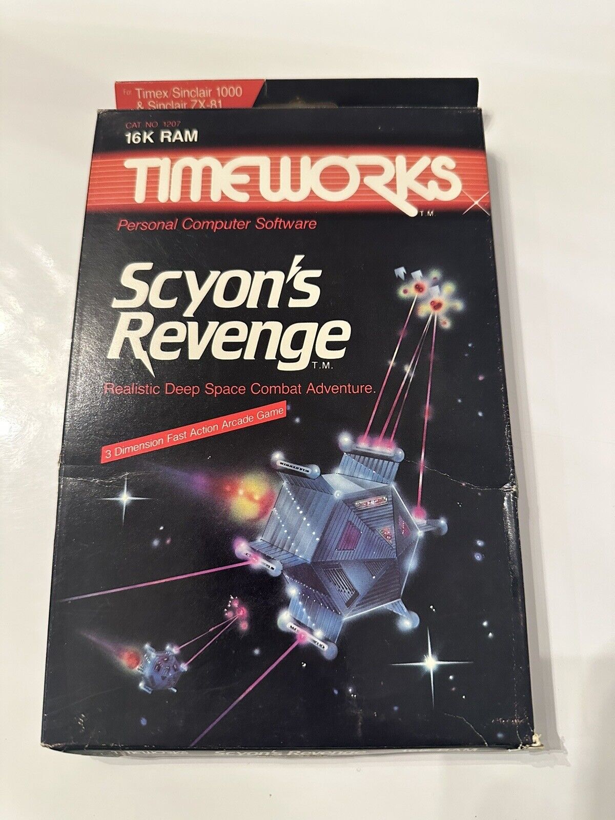 VINTAGE Timeworks Timex-Sinclair 1K/ZX81 Scyon's Revenge 16K RAM *NOS