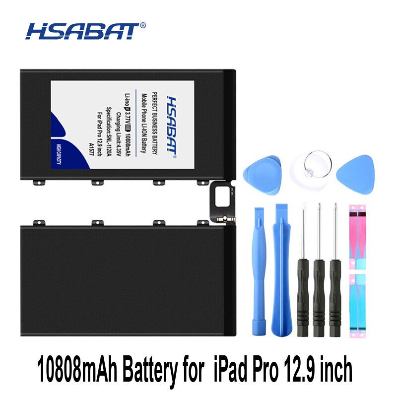 HSABAT 10808mAh A1584 A1652 A1577 Tablet battery Battery for iPad Pro 12.9 inch 