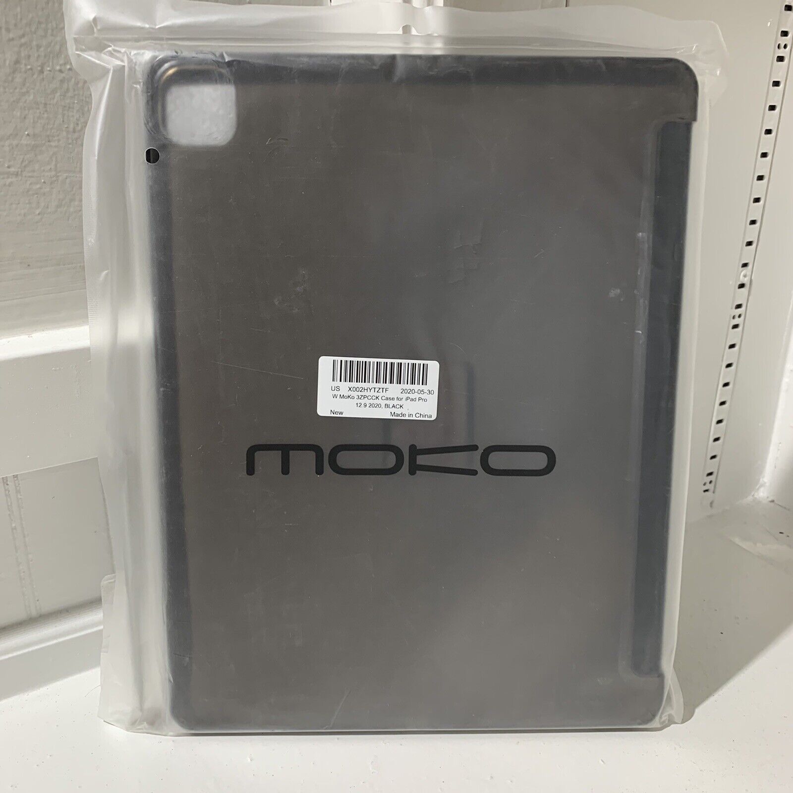 MoKo Case for iPad Pro 12.9 inch 2021 Ultra Slim Folio Shell Hard PC Back Cover