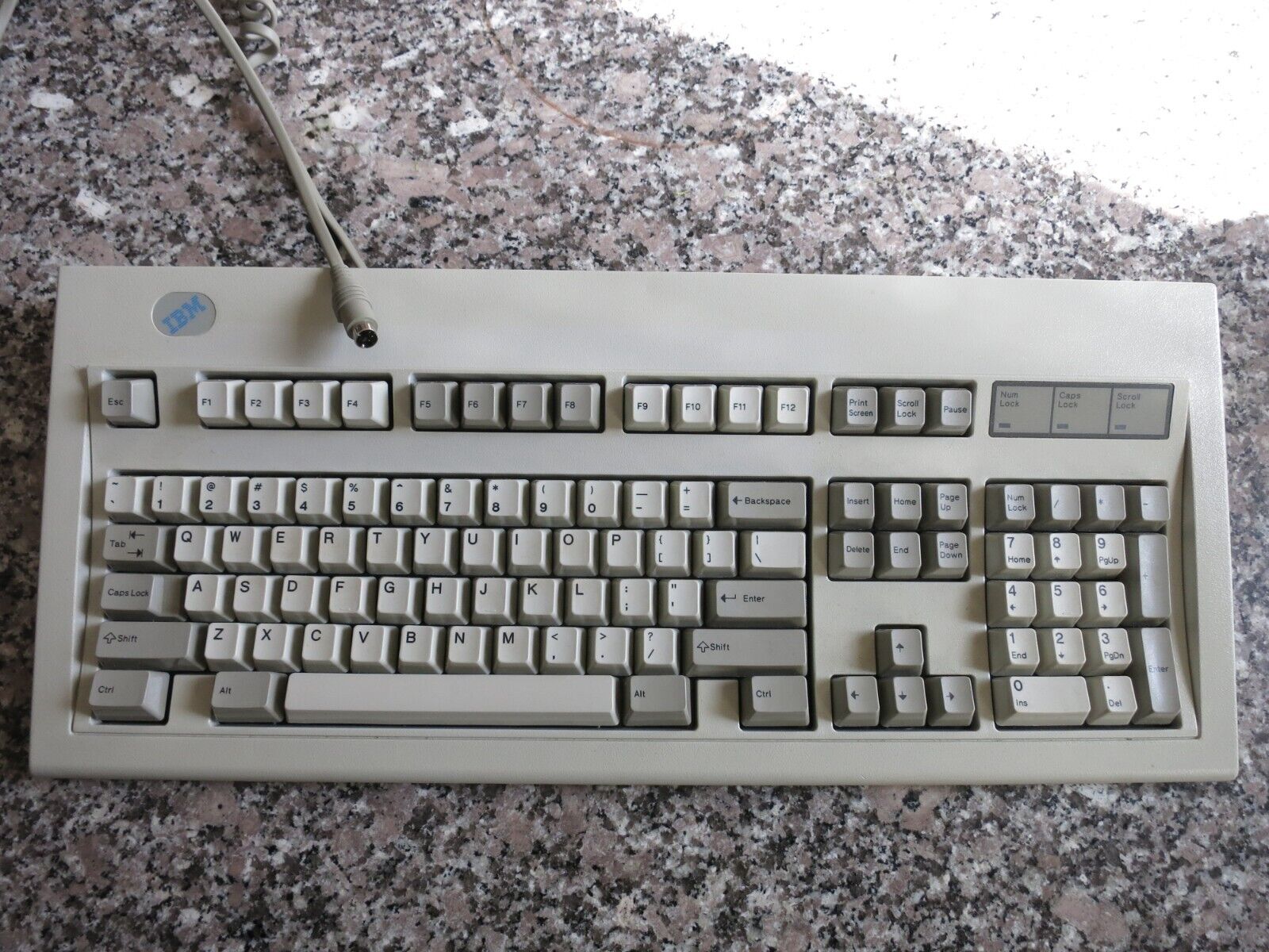 IBM Model M Mechanical Keyboard 82G2383, 1996, PS/2, Original Box