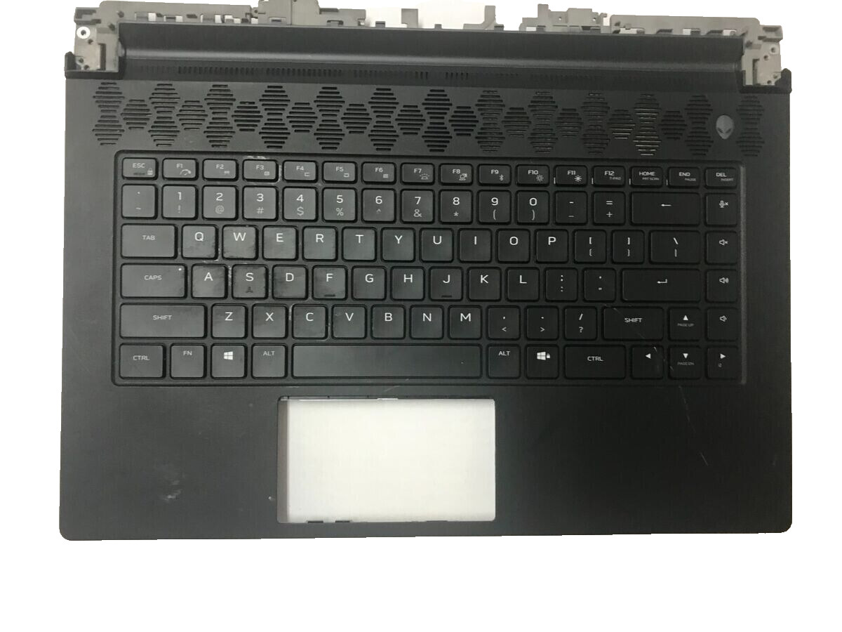 OEM Dell Alienware M15 R5 R6 R7 Palmrest US English Backlit Keyboard 0P3H1