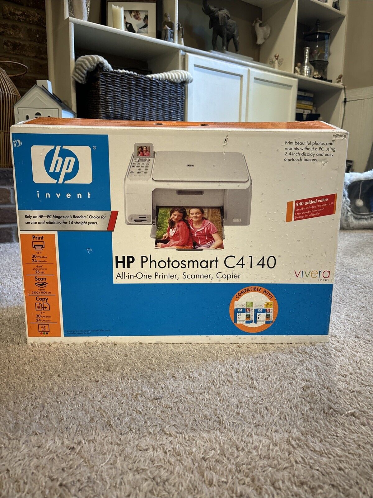 HP Photosmart C5280 All-In-One Inkjet Printer