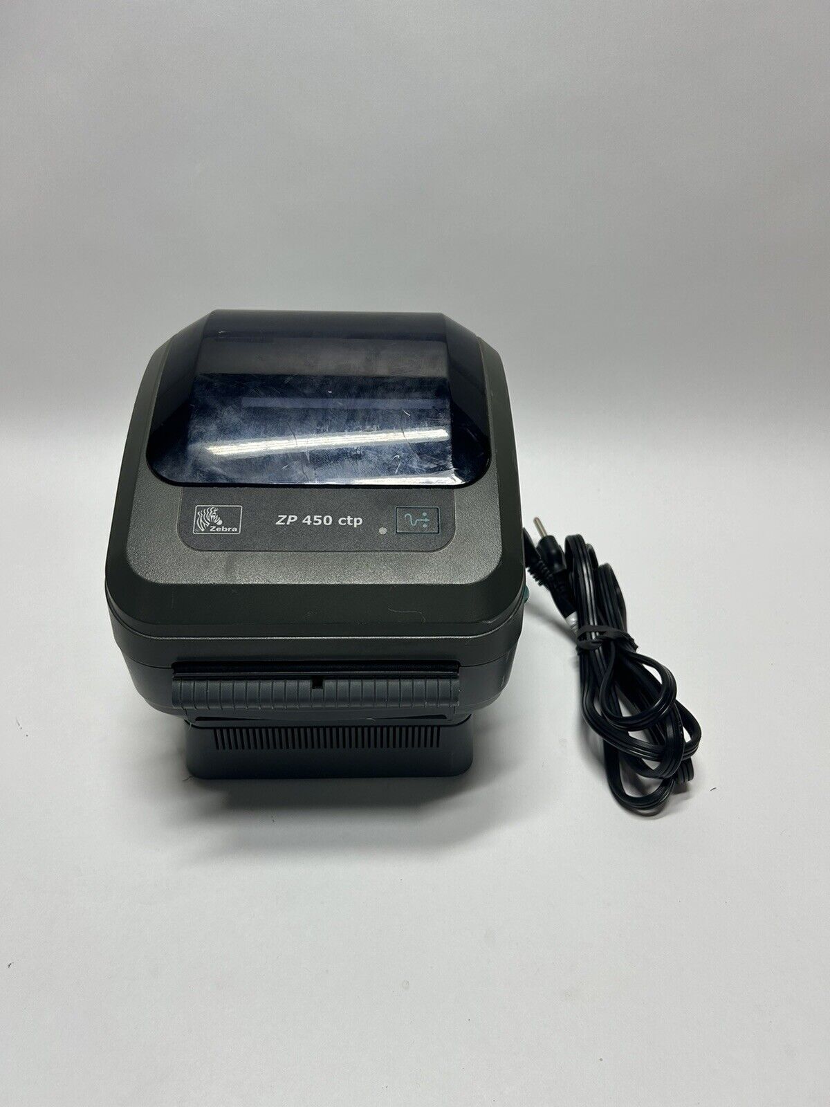 Zebra ZP450 CTP Direct Thermal Label & Barcode Printer + Cables