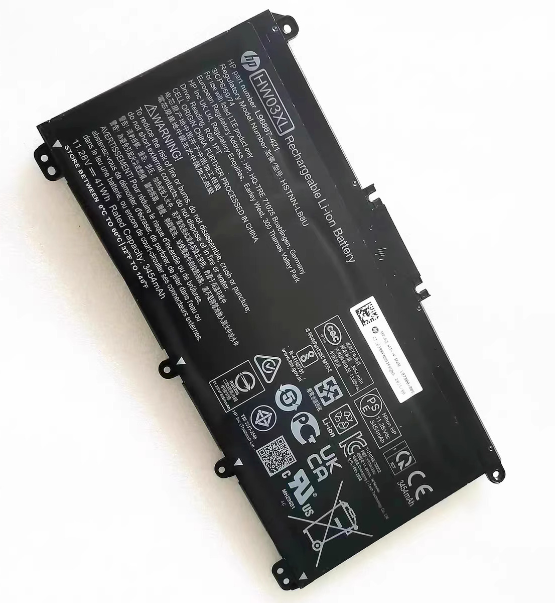Genuine HW03XL Battery For HP Pavilion 15-EH 15-EG L97300-005 HSTNN-IB90 41.04Wh