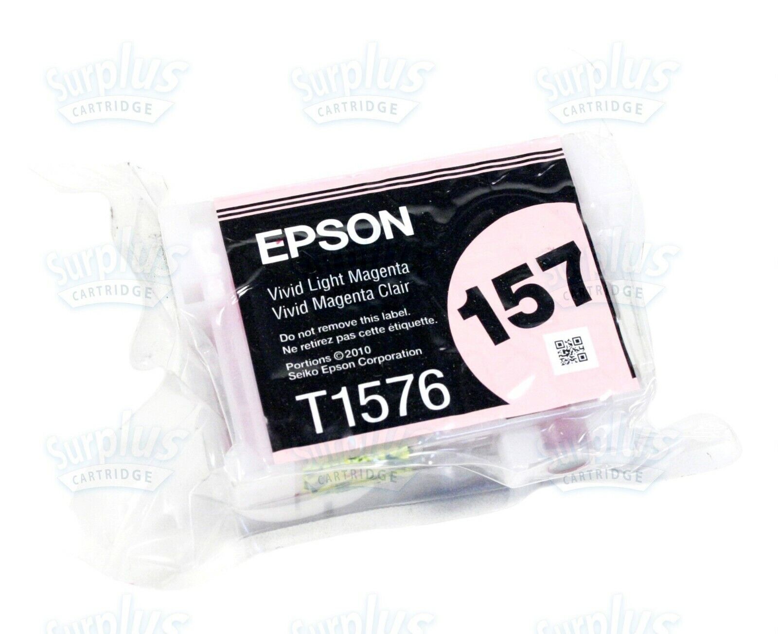 Genuine Epson 157 Vivid Light Magenta Ultrachrome Ink Cartridge T1576 R3000