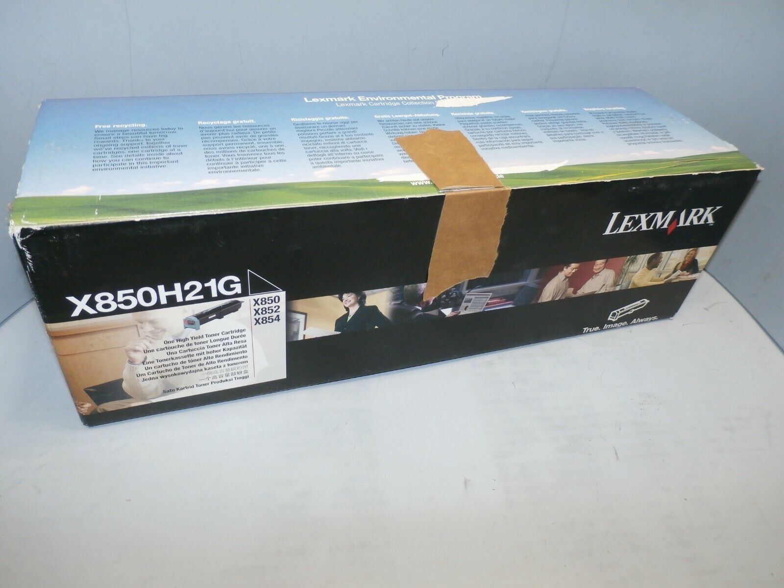 X850H21G Genuine New Lexmark Black Toner X850 X850E MFP X852E MFP X854E