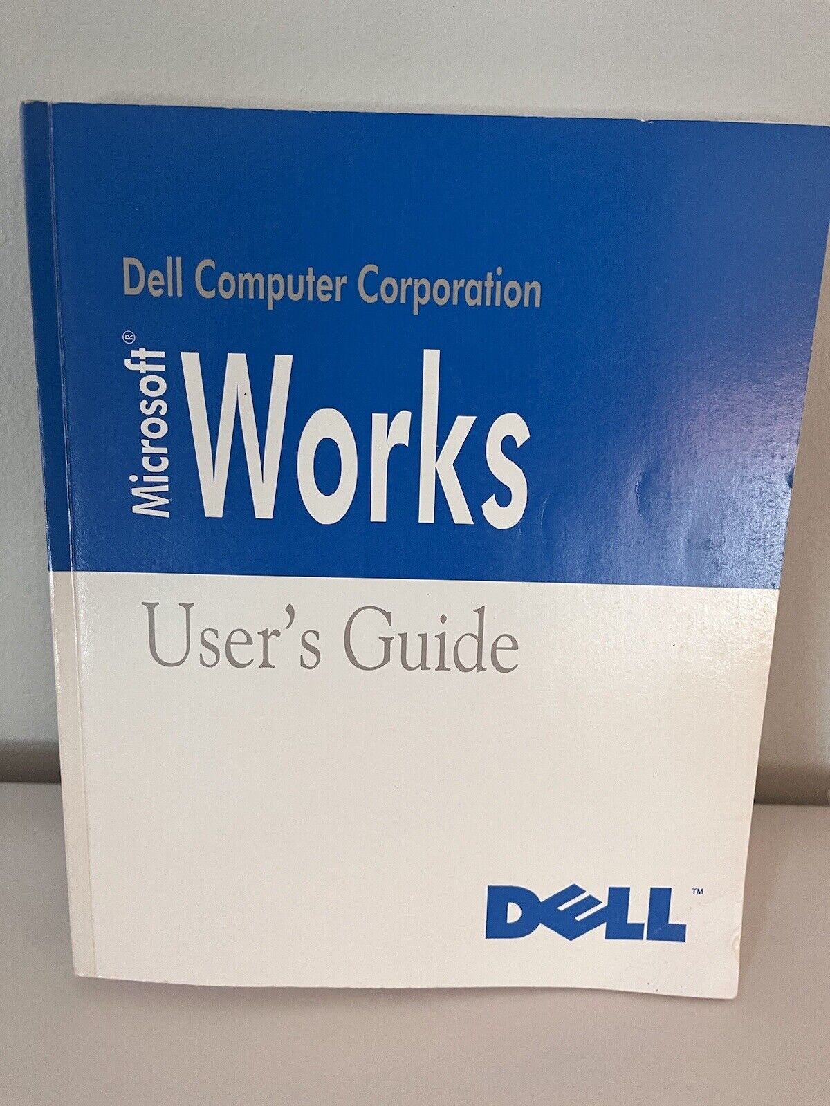 1992 Dell Microsoft Works Version 3.1 Getting Started Users Guide Manual